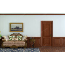 Europe Classic Luxury Swing PP Surface Finishing Interior Wooden Door